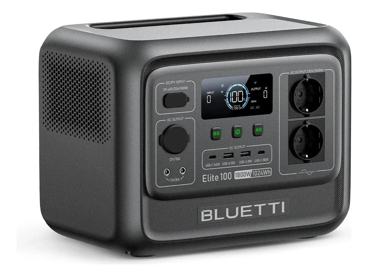 Bluetti Elite 100 V2 estación de energía portátil 1.024 Wh y 1.800 W
