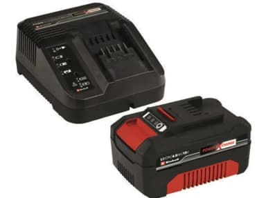 Starter Kit Bateria Litio 18v 4,0ah + Cargador 30min Einhell