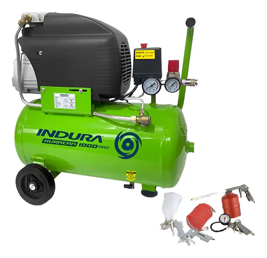 Compresor Huracán 1000 Pro 24l + 5 Color Verde Fase eléctrica Monofásica