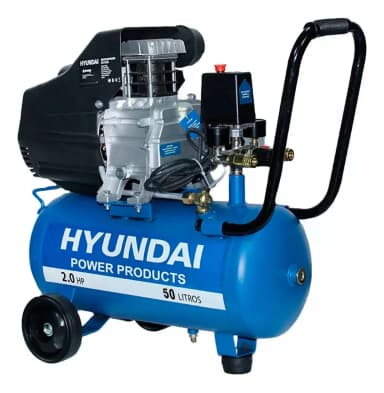 Compresor Hyundai 82hyxy50d Monofasico 2hp 50lts
