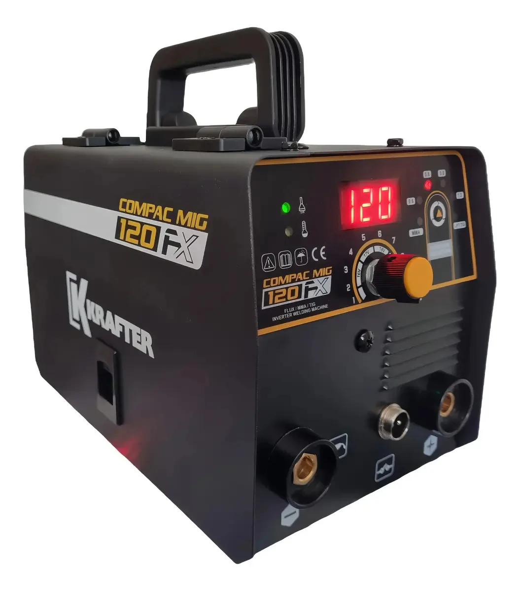 Krafter Compact 120 soldadora MIG 3 en 1 de 120 A