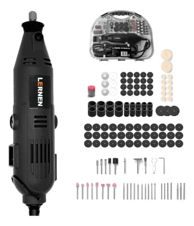 Lernen kit herramienta multipropósito minitorno 211 piezas 135w frecuencia 50 Hz potencia 135 W