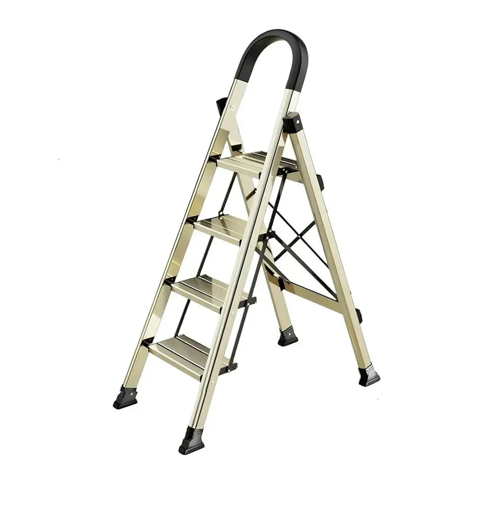 Lubabycas escalera tijera de aluminio 5 peldaños 1,74 m