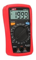 Multímetro digital UNI-T UT33C+ 600V AC/DC medición de temperatura CAT II 600V